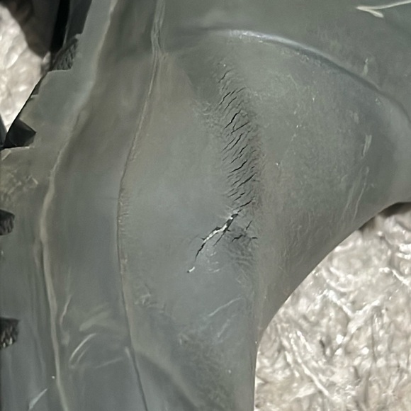 -Hunter Grey Tall Rain Boots - Picture 15 of 16